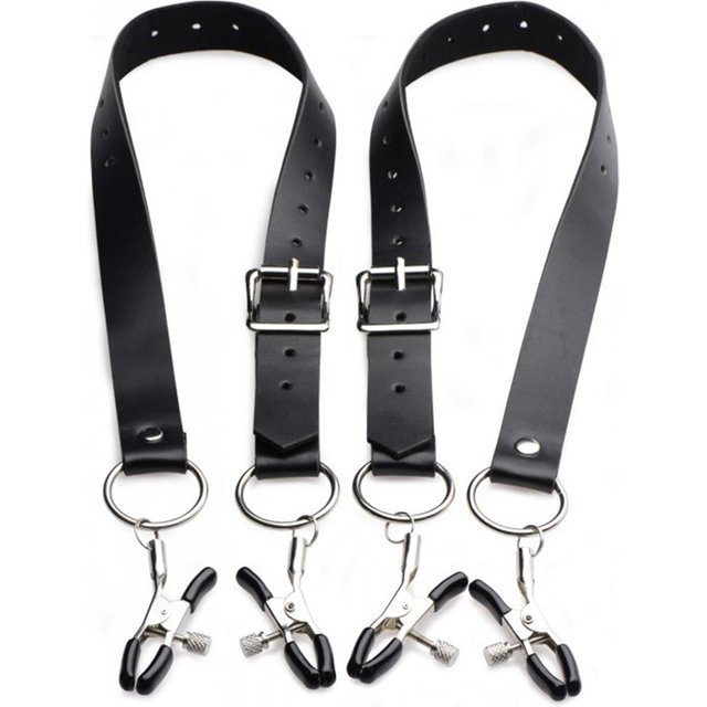 Sangles d'épandage des lèvres vaginales avec pinces de serrage 3