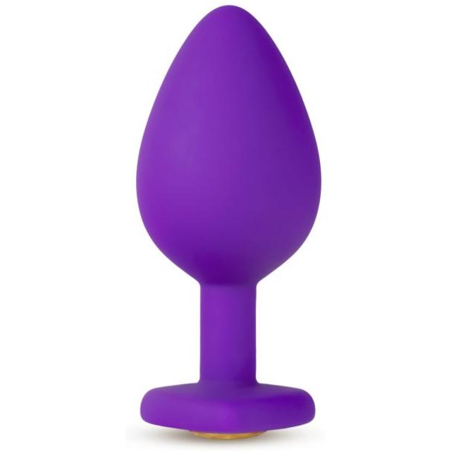 - Plug avec diamant Moyen - Violet