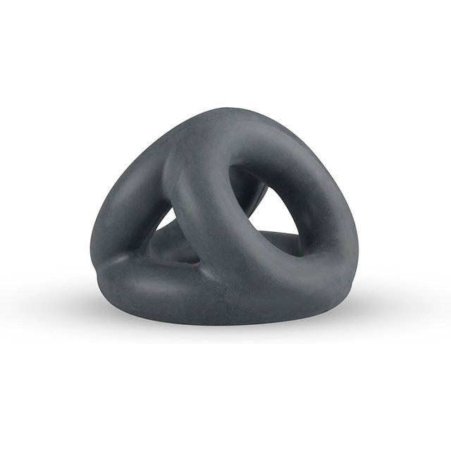 Anneau pénien triple en silicone liquide