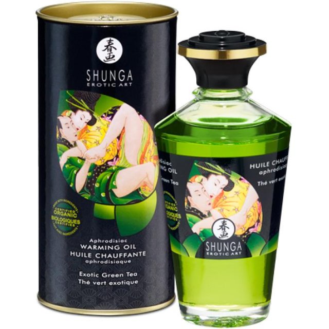 - Aphrodisiac Warming Oil Green Tea 100 ml 3