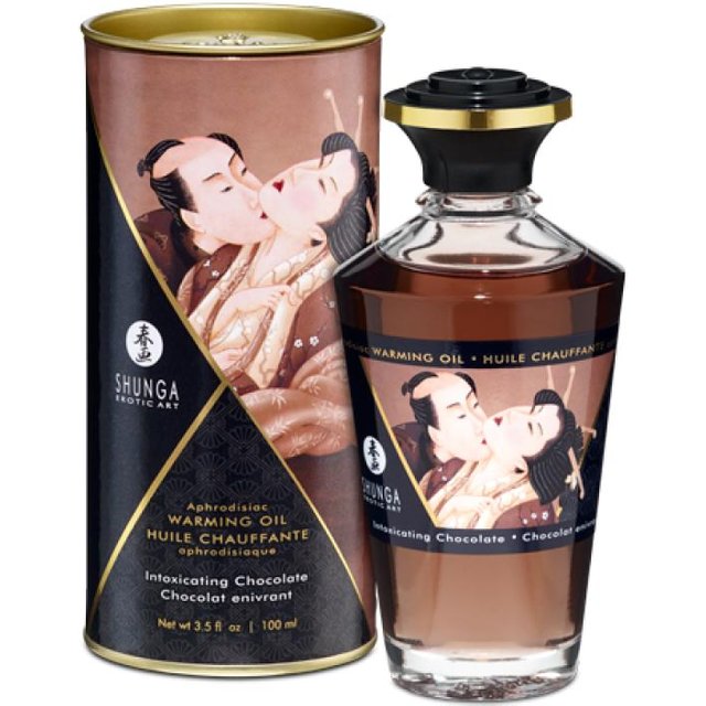 - Aphrodisiac Warming Oil Chocolate 100 ml 3