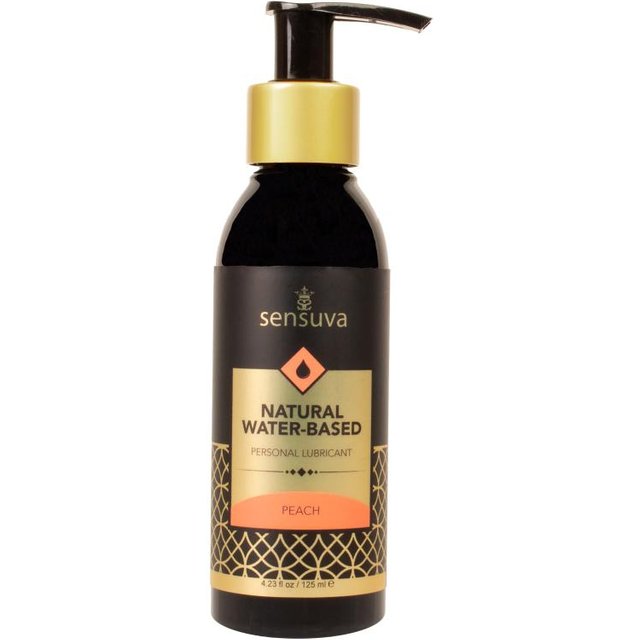 - Natural Water-Based Personal Lubricant Peach 125 m
