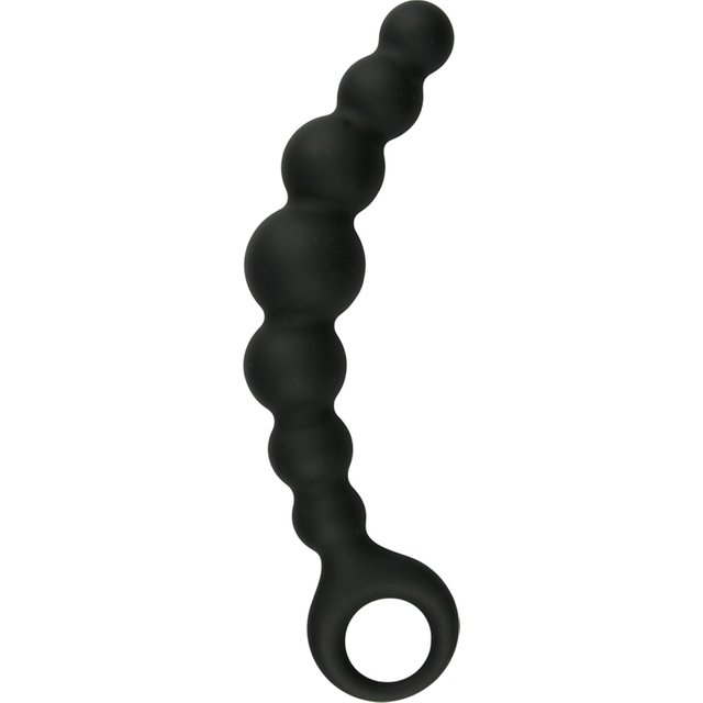 EasyToys - Plug anal à perles - Noir