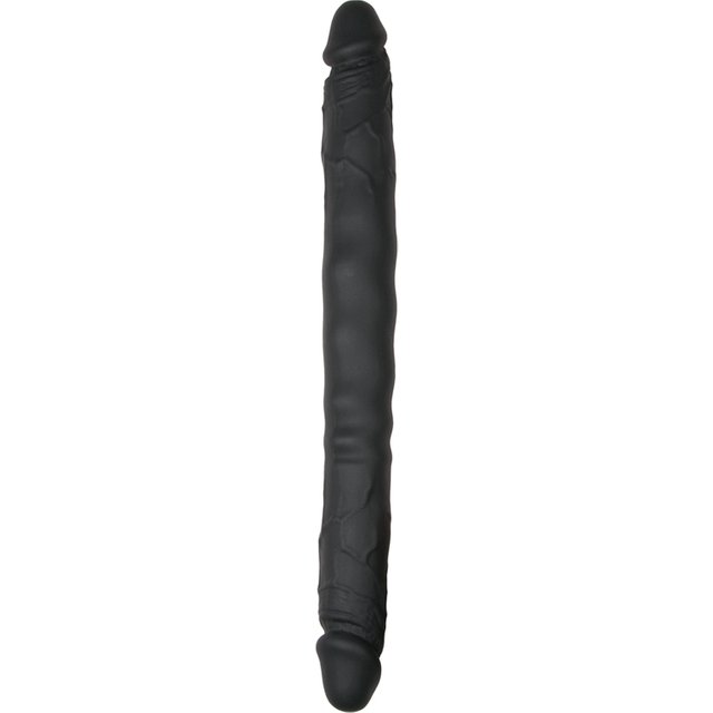 EasyToys - Gode réaliste à double extrémité - Noir