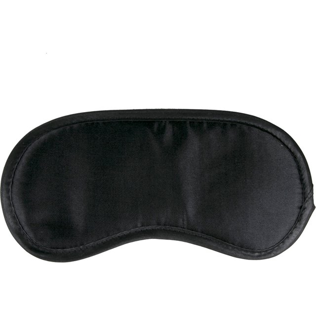 EasyToys - Masque pour les yeux en satin - Noir
