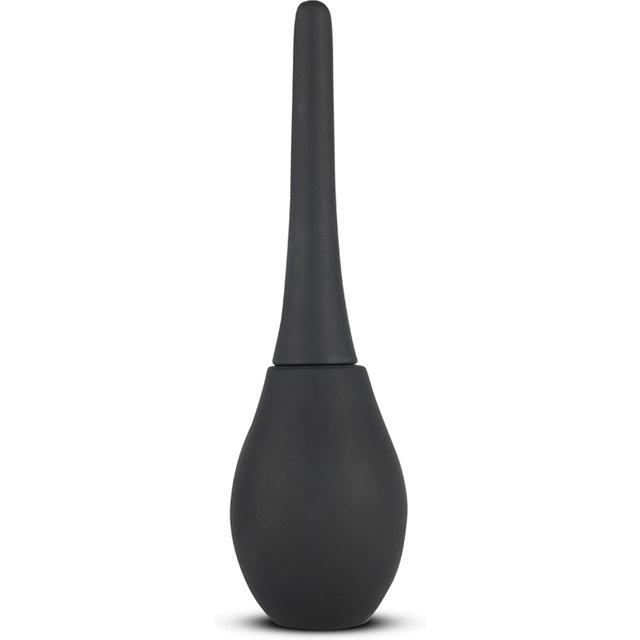 EasyToys - Poire à lavement en silicone - Noir