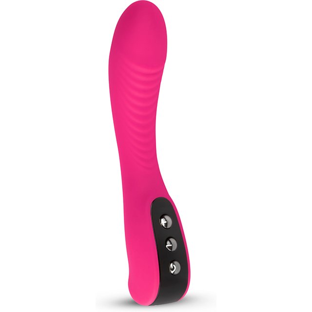EasyToys - Vibromasseur nervuré point G - Rose