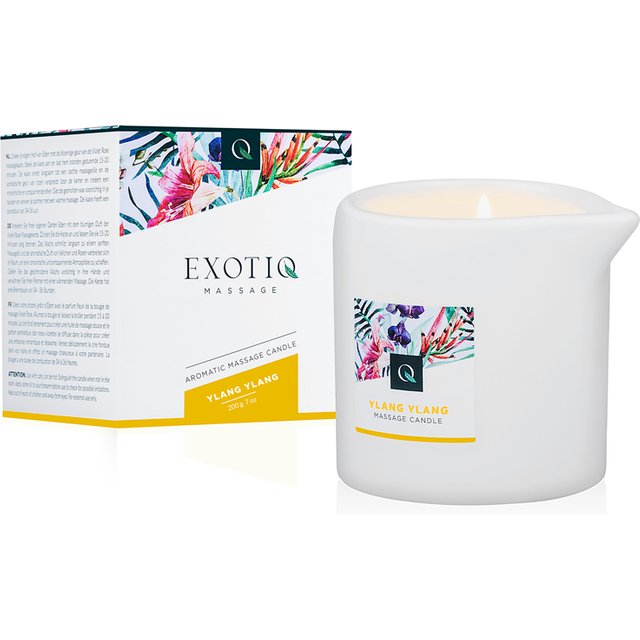 Bougie de massage Ylang Ylang Exotiq - 200 g