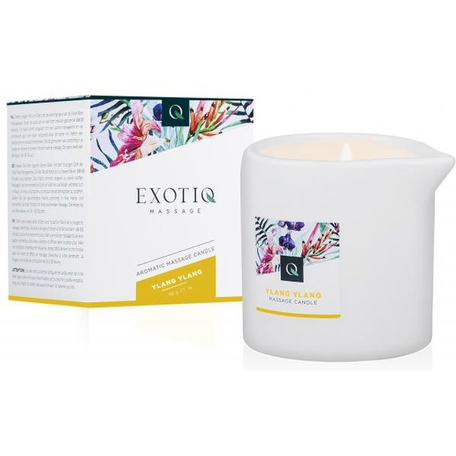 Bougie de massage Ylang Ylang Exotiq - 60 g