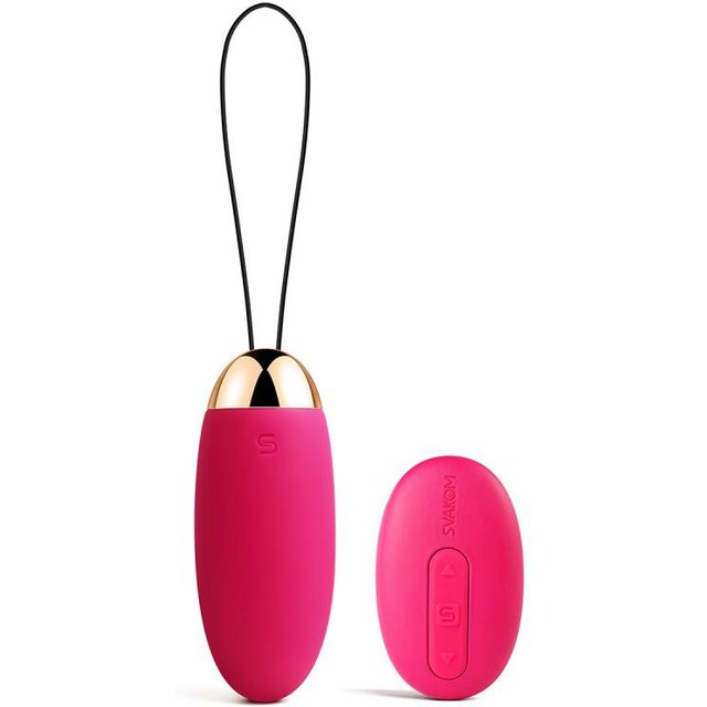 - Elva Œuf Vibrant avec Télécommande - Rose