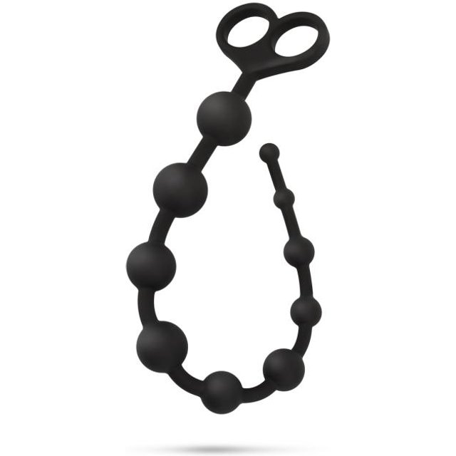Perles Anales en Silicone Juniper – Noir