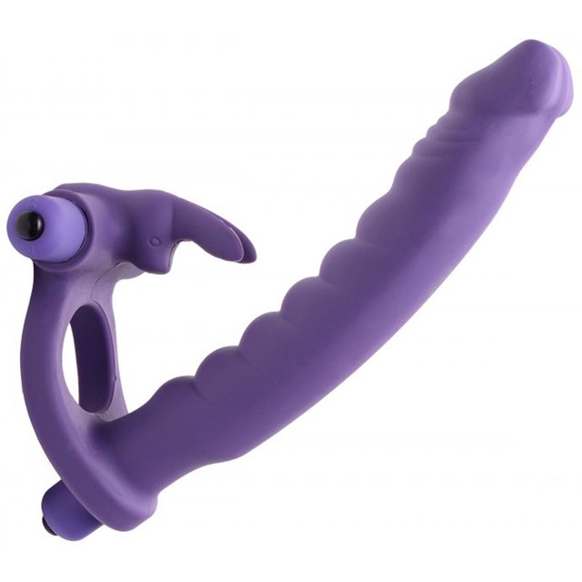 Anneau pénien vibrant et vibromasseur Rabbit - Frisky
