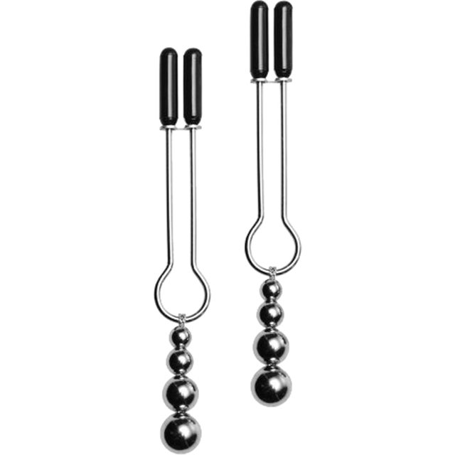 Ensemble de pinces à tétons à trois perles