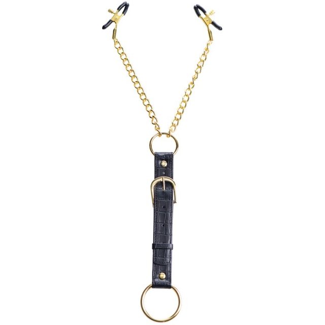 Ensemble de pinces à tétons et anneau pénien pénitencier