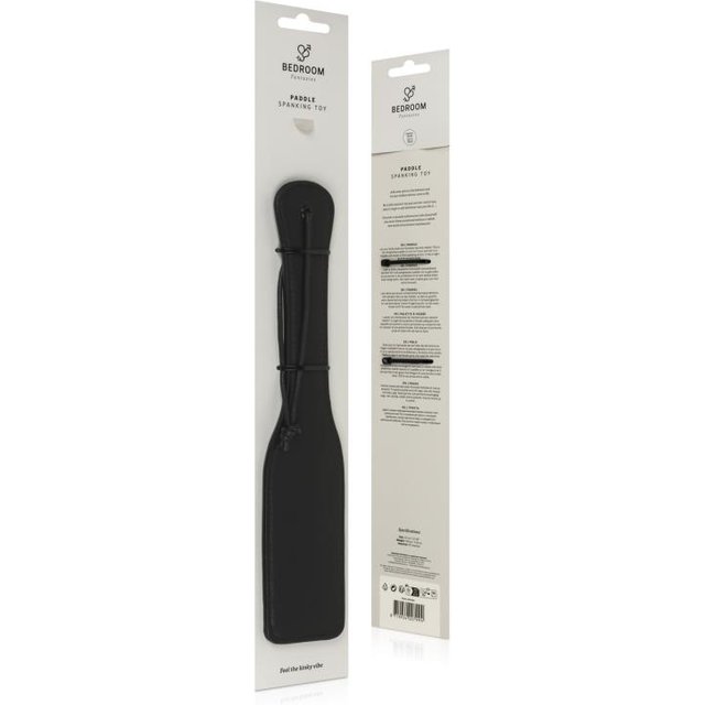 Paddle en simili-cuir - Noir