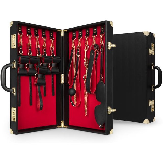 - Valise de Bondage 11 Pièces - Cuir synthétique