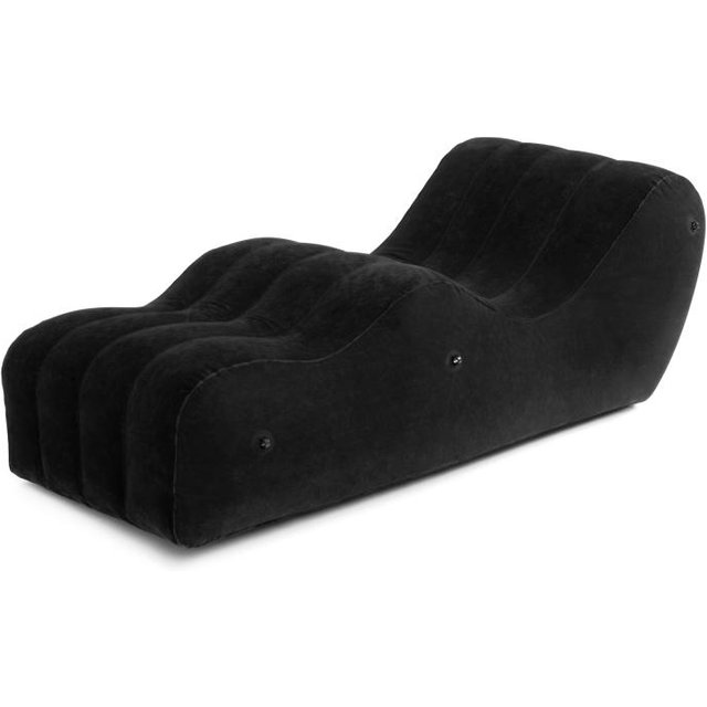 - The Lounger Banc Gonflable - Noir