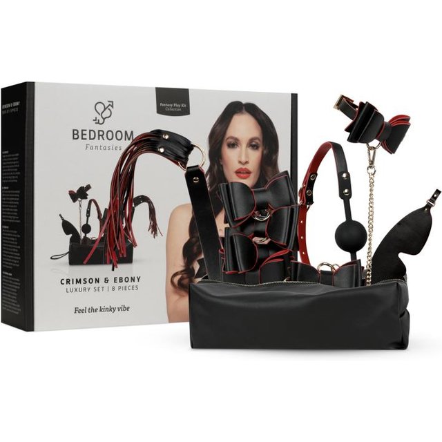 - Crimson & Ebony - Set de Luxe 8 Pièces
