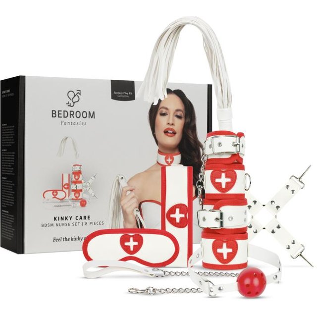 - Kinky Care - Set Infirmière 8 Pièces