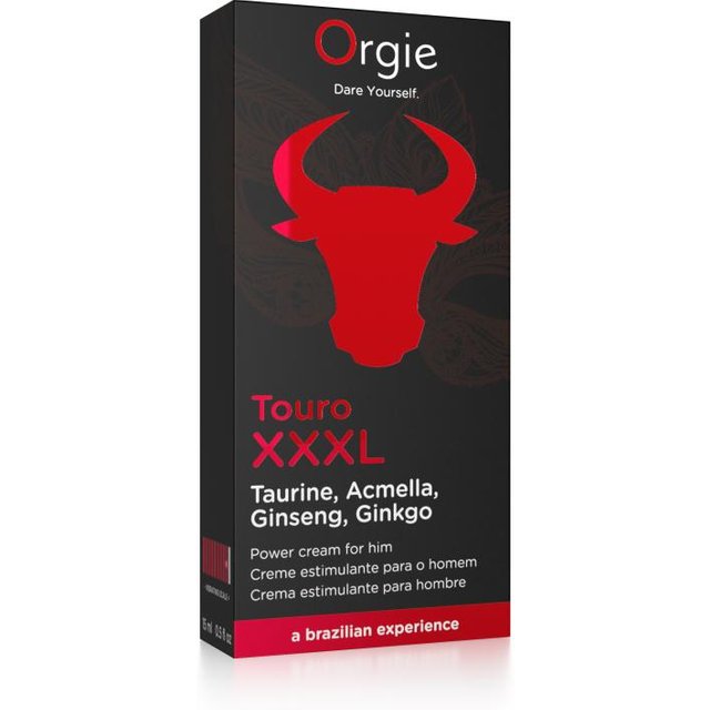 - Crème Érection Touro XXXL 15 ml