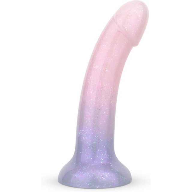 EasyToys - Dildo souple pailleté