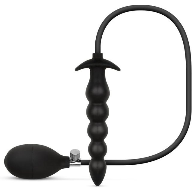Anal Collection - Godemichet Gonflable avec Pompe 20 cm - Noir