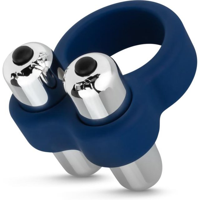 Anneau Vibrant pour le Pénis - Bleu