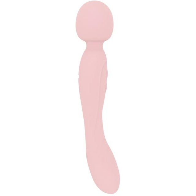 - Vibromasseur Baguette Double Face - Soft Silicone - Rose
