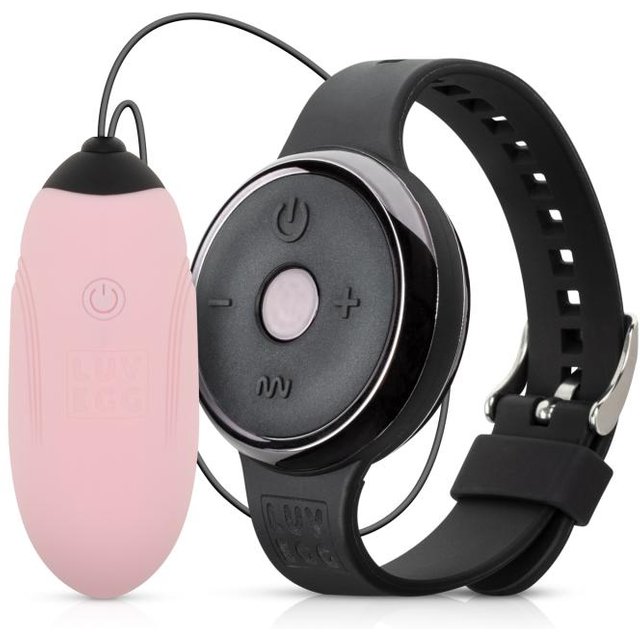- Œuf Vibrant avec télécommande montre - Rose