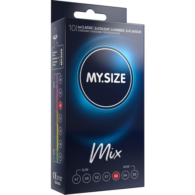 Préservatifs Mix 60 mm - 10 pièces