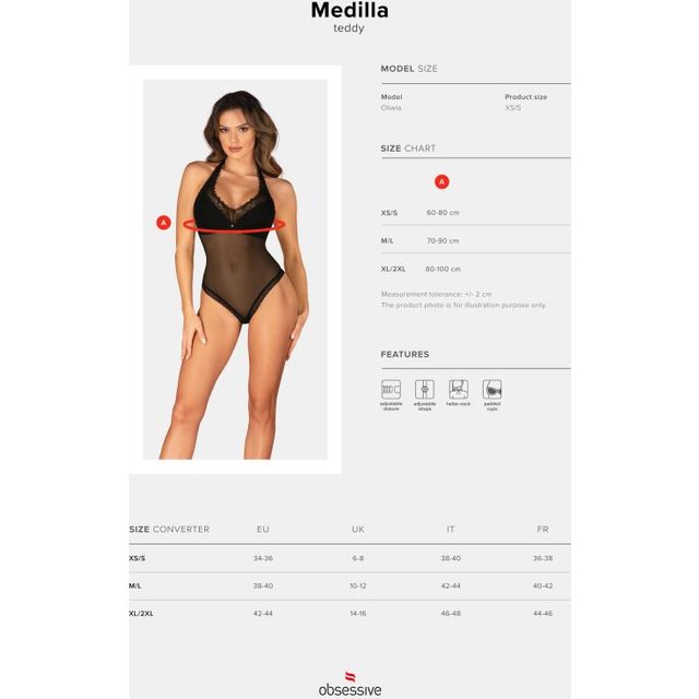 - Medilla Teddy - Noir
