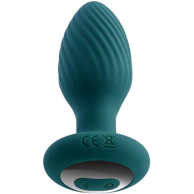 - Plug Anal à Queue Tournante - Turquoise