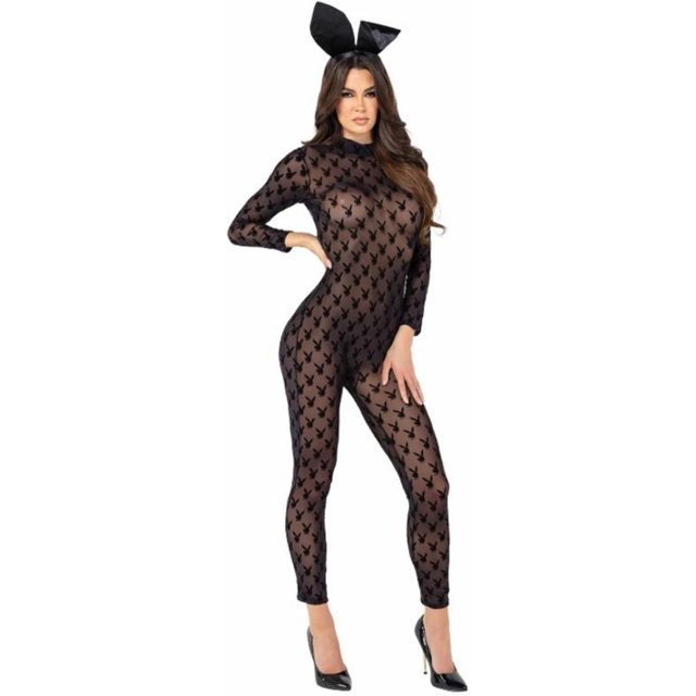 - Ensemble 2 Pièces Playboy Bunny - Noir