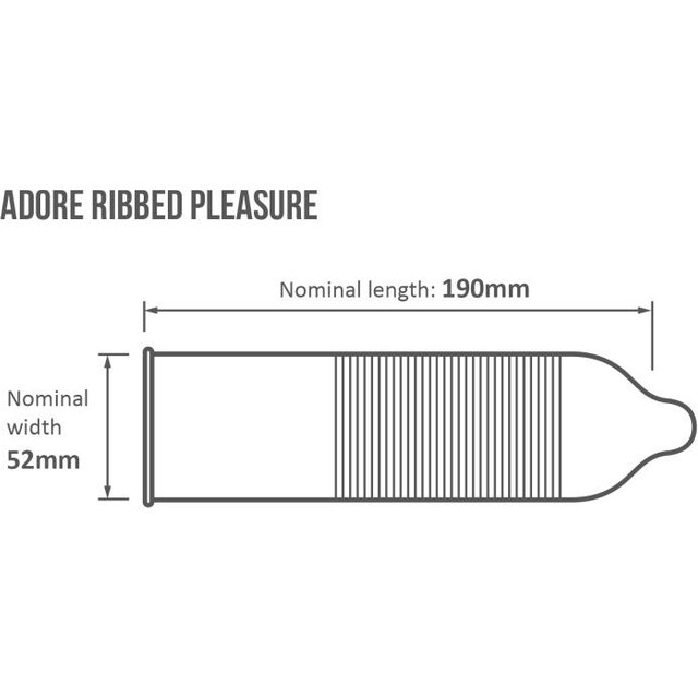 Préservatifs Adore 144 pièces