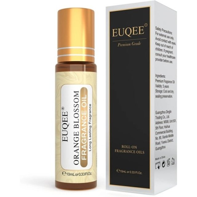 Damen-Aromaöl 10 ml mit Roll-on-Applikator Kleines Naturparfum für die Haut Süßer Duft Reiseverpackung Für die Handtasche Zur Orange Blossom