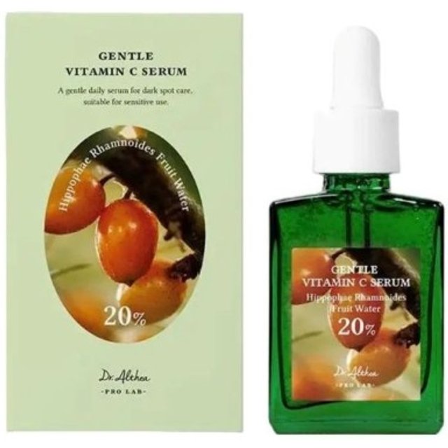 Dr.Althea delikatne serum witaminowe C 30 ml koreańska pielęgnacja skóry zielone serum do twarzy dla wrażliwej cery i przebarwień