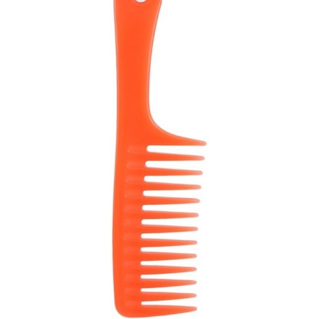 Grzebień do włosów 25 cm pomarańczowy