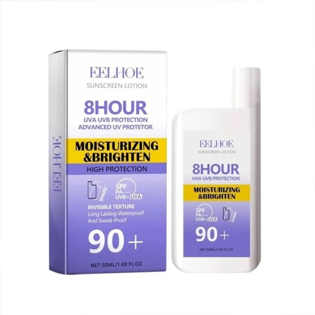 Krem przeciwsłoneczny SPF 90+ 50 ml UV ochrona UVA UVB PA+++ nawilżający rozjaśniający do twarzy i ciała lekka tekstura niedrażniący wodoodporny