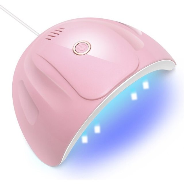 Lampa UV/LED do paznokci 54 W J252 różowy