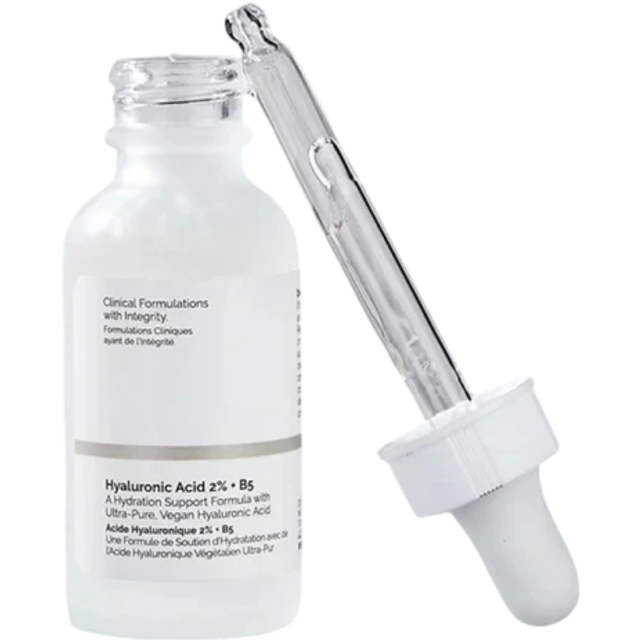 Nawilżające serum do twarzy z 2% kwasem hialuronowym i witaminą B5 30 ml Ujędrniająca esencja do twarzy Gładka i elastyczna skóra