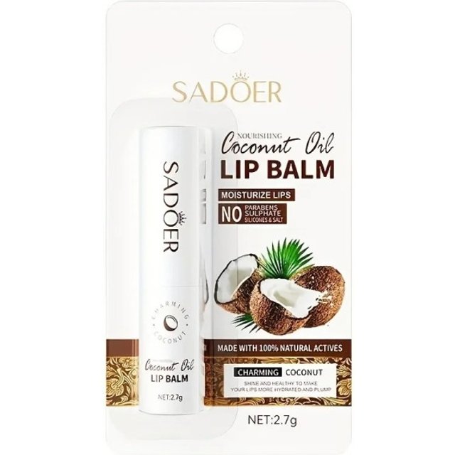 Hydratujący kokosowy balsam do ust Odżywienie i regeneracja Ochrona przed wysuszeniem Naturalny skład 2,7 g