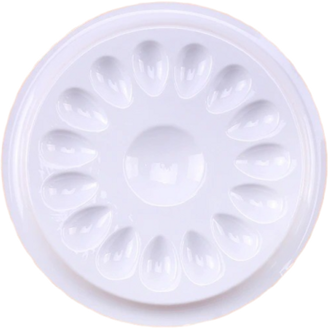 Paleta kleju do rzęs 100 szt P3346 biały