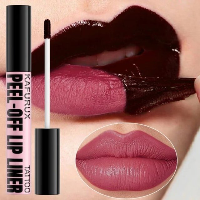 Peelingowa pomadka wodoodporna długotrwała Lip Tint Odporna na przenoszenie Płynna pomadka Długotrwały makijaż ust 2