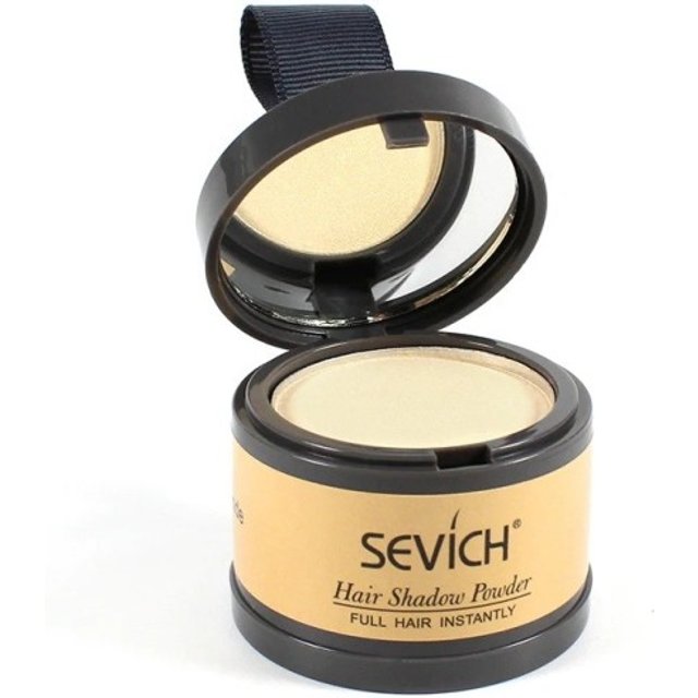 Puder do wypełniania linii włosów 4g Korekta kącików i cienkich obszarów we włosach Podkreślenie przedziałka Naturalny wygląd Łatwa Light Gold