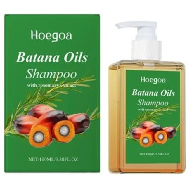 Szampon wzmacniający z olejem z batany 100 ml Przeciw wypadaniu włosów Odbudowa zniszczonych włosów Głębokie oczyszczanie Pielęgnacja przeciwłupieżowa