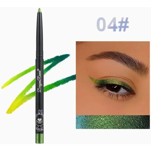 Wodoodporna szybko schnąca długotrwała błyszcząca kredka do oczu 0,25 g i 2,5 x 1,2 x 13,2 cm z pięcioma efektami kolorystycznymi w 1 kredce 4