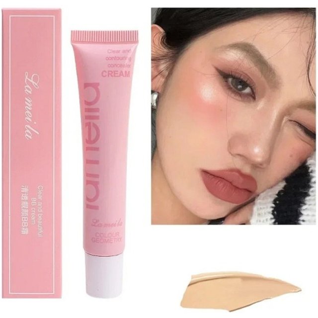 Wodoodporny matowy krem BB Nawilżający płynny podkład Krem ujednolicający skórę 15 ml Natural
