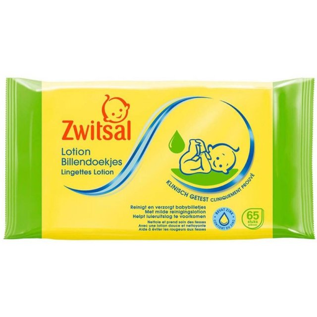 Lingettes lotion bébé