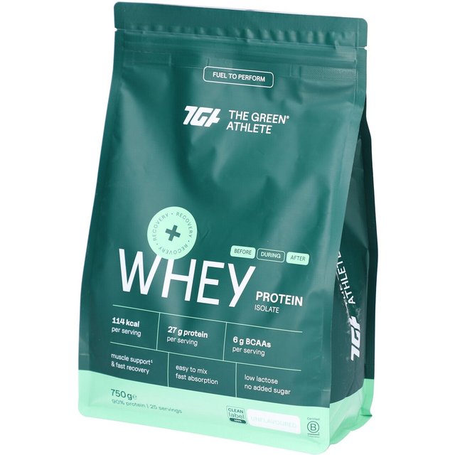 The Green Athlete Whey Protein Isolate Unflavoured