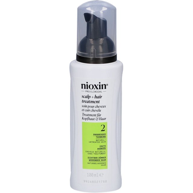 Nioxin System 2 Traitement cuir chevelu cheveux visiblement clairsemés